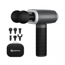 Перкусійний ударний масажер BOOSTER DM для тіла з гарячим компресом та подвійними головками для масажу шиї, плеч, спини та ніг Перкусійний ударний масажер BOOSTER DM для тіла з гарячим компресом та подвійними головками для масажу шиї, плеч, спини та ніг
