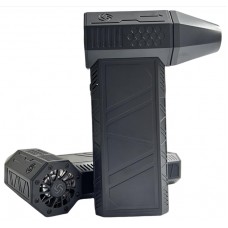 Вентилятор Turbo Jet Fan Violent X3 ручний надпотужний вентилятор акумуляторний від USB - Black