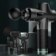 Перкусійний ударний масажер для тіла MASSAGE GUN MAX 30 - масажний пістолет