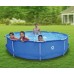 Круглий каркасний басейн Avenli (305 x 76 см) для дорослих і дітей, комплектація 19в1, Синій