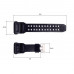 Ремінець для годинника Skmei 1520BK Black Ремінець для годинника Skmei 1520BK Black