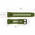 Ремінець для смарт годинника АК45 Army Green Ремінець для смарт годинника АК45 Army Green