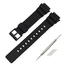 Ремінець для Casio MRW-200H All Black Ремінець для Casio MRW-200H All Black