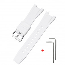 Ремінець для Casio G-Shock GST-W300 White SI Ремінець для Casio G-Shock GST-W300 White SI