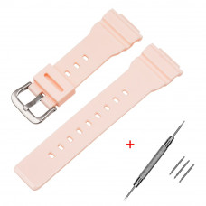 Ремінець для Casio G-Shock DW-5600 Pink-Glossy SI Ремінець для Casio G-Shock DW-5600 Pink-Glossy SI