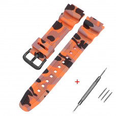 Ремінець для Casio G-Shock AQ-S800/AE-1200 Camo Orange BK Ремінець для Casio G-Shock AQ-S800/AE-1200 Camo Orange BK