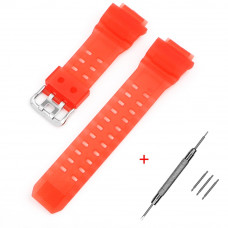 Ремінець для Casio G-Shock GW-9400 Transl Light-Red SI Ремінець для Casio G-Shock GW-9400 Transl Light-Red SI