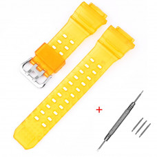 Ремінець для Casio G-Shock GW-9400 Transl Yellow SI Ремінець для Casio G-Shock GW-9400 Transl Yellow SI