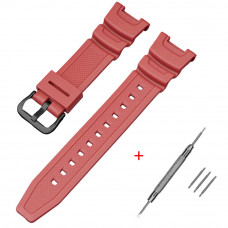 Ремінець для Casio SGW-100 Red BK Ремінець для Casio SGW-100 Red BK