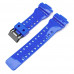 Ремінець для Casio G-Shock GA-100/110/120 Blue-Glossy BK Ремінець для Casio G-Shock GA-100/110/120 Blue-Glossy BK