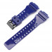 Ремінець для Casio G-Shock GA-100/110/120 Dark Blue-Glossy BK Ремінець для Casio G-Shock GA-100/110/120 Dark Blue-Glossy BK