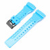 Ремінець для Casio G-Shock GA-100/110/120 Light Blue-Glossy BK Ремінець для Casio G-Shock GA-100/110/120 Light Blue-Glossy BK