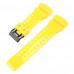 Ремінець для Casio G-Shock GA-100/110/120 Yellow-Glossy BK Ремінець для Casio G-Shock GA-100/110/120 Yellow-Glossy BK