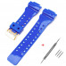 Ремінець для Casio G-Shock GA-100/110/120 Blue-Glossy GD Ремінець для Casio G-Shock GA-100/110/120 Blue-Glossy GD