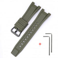 Ремінець для Casio G-Shock GST-W300 Army Green BK Ремінець для Casio G-Shock GST-W300 Army Green BK