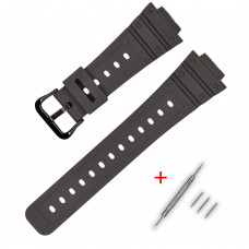 Ремінець для Casio G-Shock DW-5600 B Gray BK Ремінець для Casio G-Shock DW-5600 B Gray BK