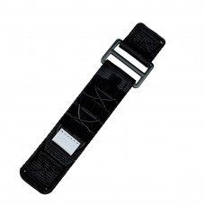 Ремінець для годинника Nylon Pro Black 20 мм