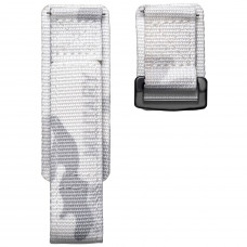 Ремінець для годинника Hemsut HS131 Military nylon Velcro Camo White 22 mm