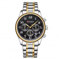 Curren 8466 Silver-Gold-Black Curren 8466 Silver-Gold-Black