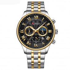 Curren 8427 Silver-Gold-Black Curren 8427 Silver-Gold-Black