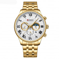 Curren 8427 Gold-White Curren 8427 Gold-White