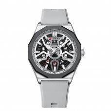 Curren 8437 Silver-White Curren 8437 Silver-White