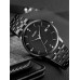Skmei 1801SBK Black Mesh Band Lady Big Size