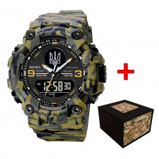 Awarder 001 Тризуб срібло Camo Green Awarder 001 Тризуб срібло Camo Green