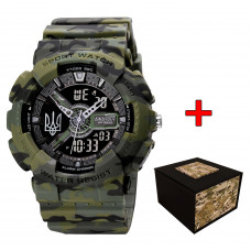 Awarder 005 Тризуб срібло Camo Green Awarder 005 Тризуб срібло Camo Green