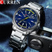 Curren 8455 Silver-Blue Curren 8455 Silver-Blue