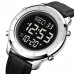 Skmei 1864LSIBK Silver-Black Leather