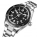 Skmei 9232SSIBK Silver/Black-steel strap