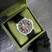 Awarder Embroidery Silver-Red Black Battery 10ATM Awarder Embroidery Silver-Red Black Battery 10ATM