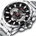 Curren 8363 Silver-Black Curren 8363 Silver-Black