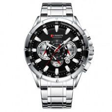Curren 8363 Silver-Black Curren 8363 Silver-Black