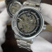 Forsining 8173 All Black-Silver Leather Forsining 8173 All Black-Silver Leather