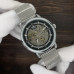 Forsining 8173 All Black-Silver Leather Forsining 8173 All Black-Silver Leather