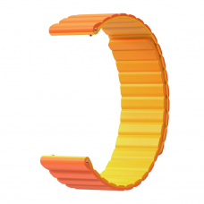 Магнітний ремінець KOSPET 22 мм. Orange-Yellow Магнітний ремінець KOSPET 22 мм. Orange-Yellow