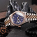 Pagani Design PD-1794M Silver-Rose Gold-Blue