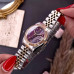 Pagani Design PD-1794L Silver-Rose Gold-Red
