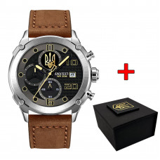 Awarder 016 Silver-Black-Brown Тризуб золото Awarder 016 Silver-Black-Brown Тризуб золото