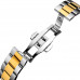 Forsining 6919 Silver-Gold-Black Steel