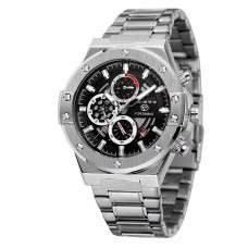 Forsining 6914 Silver-Black Steel Forsining 6914 Silver-Black Steel