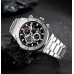 Forsining 6914 Silver-Black Steel