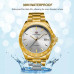 Forsining 8294 Gold-White Steel
