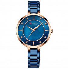 Сurren 9051 Rose Gold-Blue