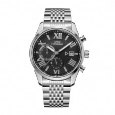 Forsining 8304 Silver-Black Steel Forsining 8304 Silver-Black Steel
