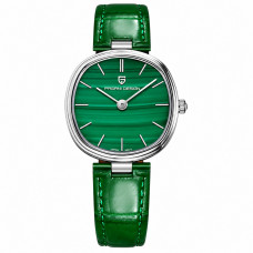Pagani Design PD-1825 Silver-Green Leather Pagani Design PD-1825 Silver-Green Leather