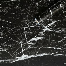 Самоклеюча плівка 0,45х10м х 0,07мм Чорний мармур класичний SW-00001281