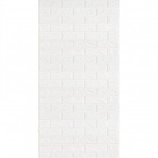Самоклеюча 3D панель під Білу Цеглу в рулоні 3080x700x3мм (R001-3) SW-00001393 Самоклеюча 3D панель під Білу Цеглу в рулоні 3080x700x3мм (R001-3) SW-00001393